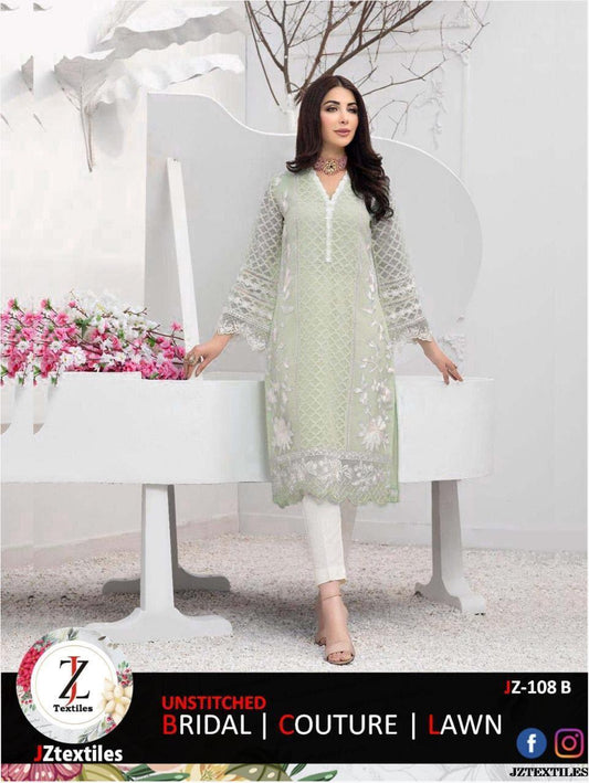 Cotton Embroidered Suit - Yumnaz