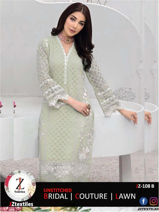 Cotton Embroidered Suit - Yumnaz