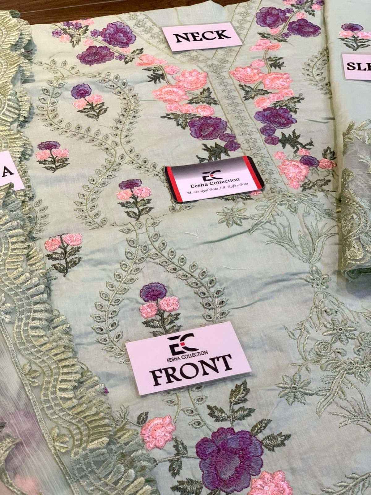 Crimson Lawn Suit - Yumnaz
