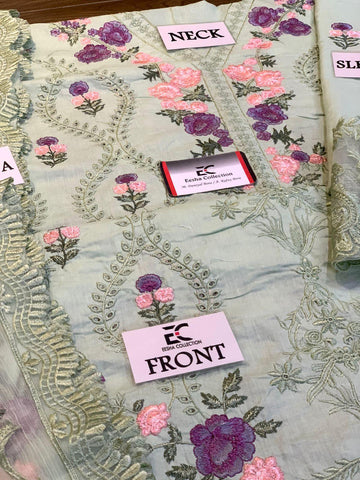 Crimson Lawn Suit - Yumnaz