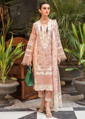 Crimson Lawn Suit - Yumnaz
