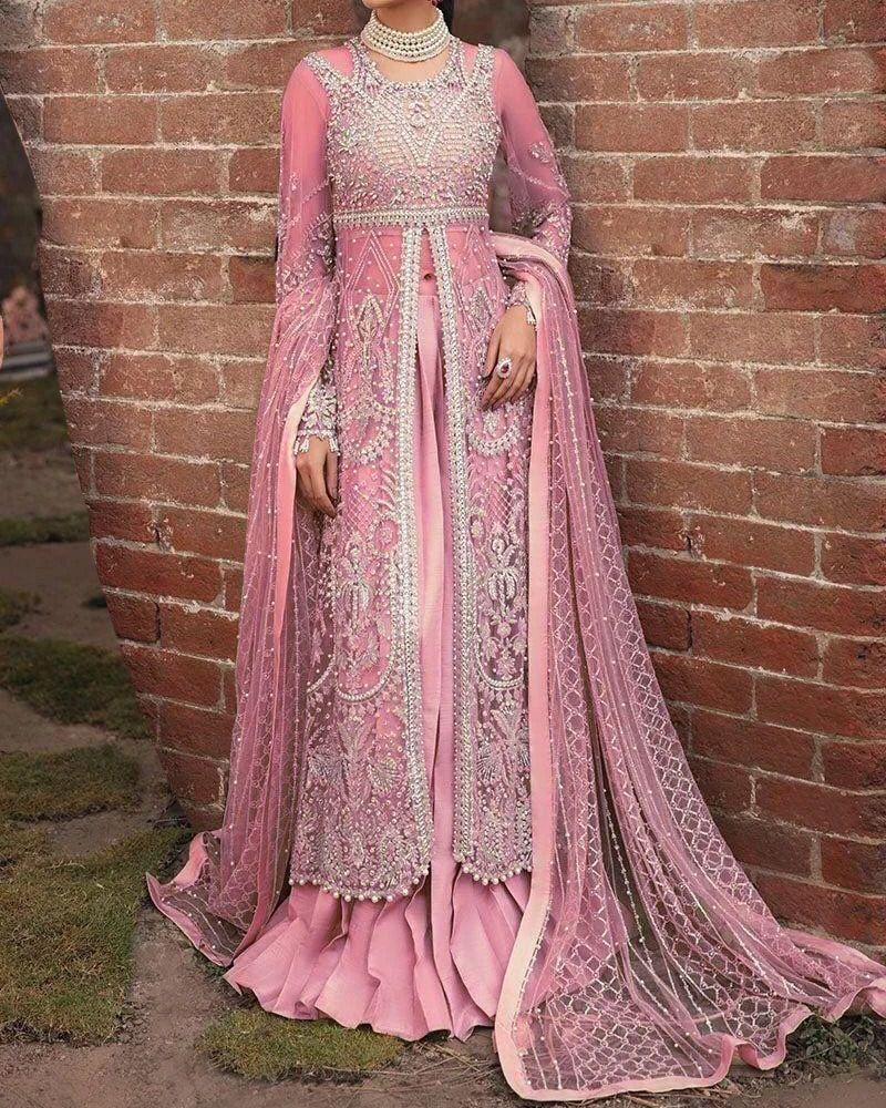 Elaam Net Bridal Suit - Yumnaz