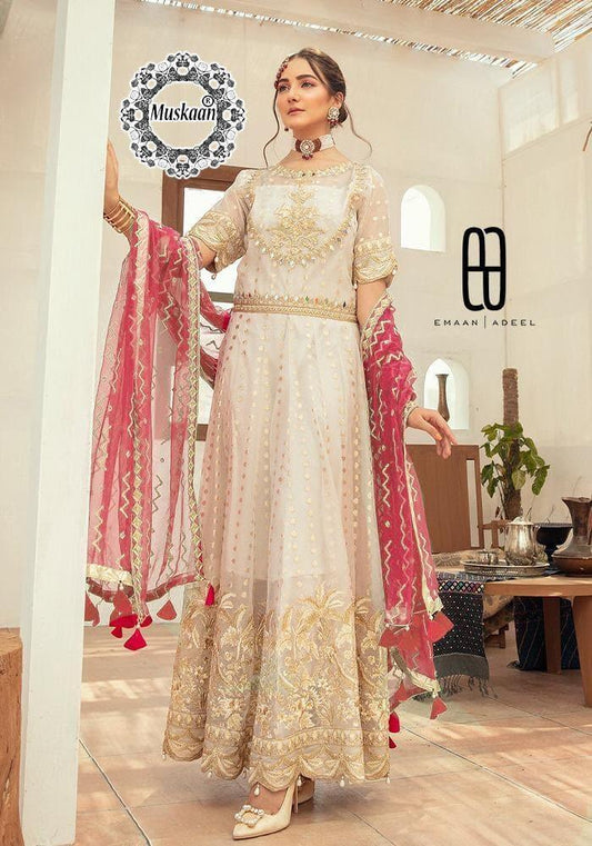 Emaan Adeel Chiffon Maxi - Yumnaz