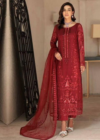 Emaan Adeel Chiffon Suit - Yumnaz