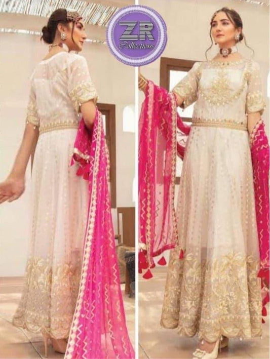 Emaan Adeel Net Frock - Yumnaz