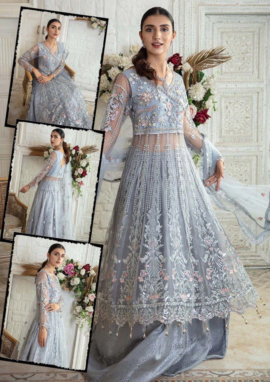 Emaan Adeel Net Frock - Yumnaz