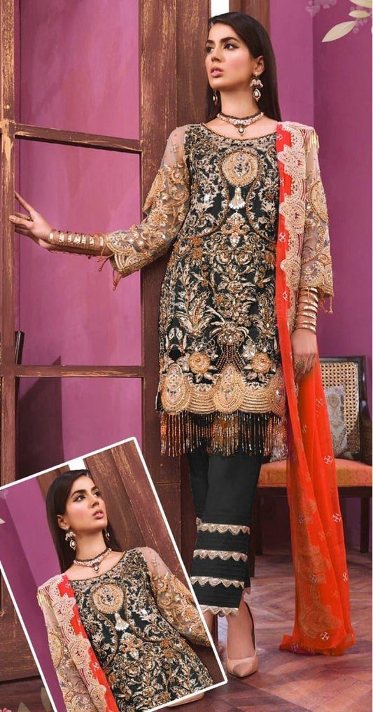 Emaan Adeel Net Suit - Yumnaz