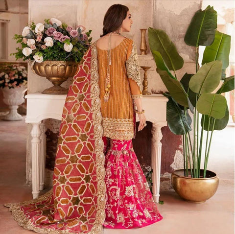Emaan Adeel Organza Bridal Suit