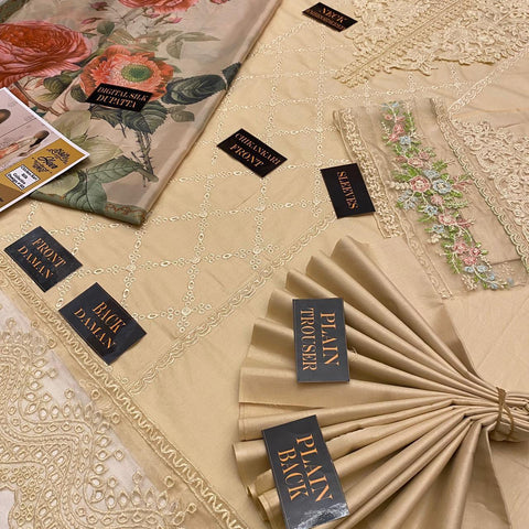 Embroidered Cotton Suit - Yumnaz