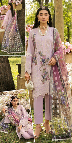 Embroidered Cotton Suit - Yumnaz