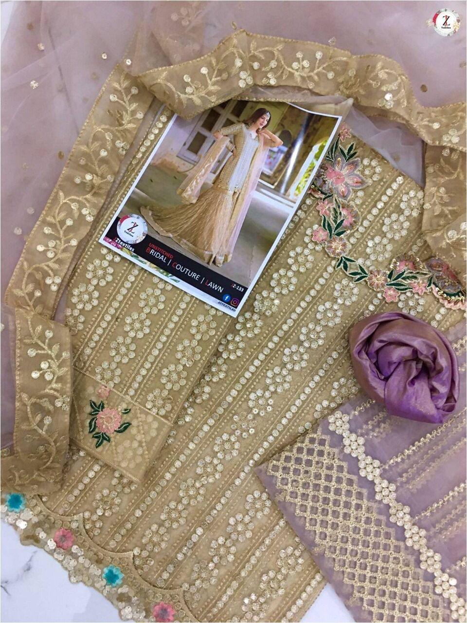 Embroidered Masuri Bridal Suit - Yumnaz