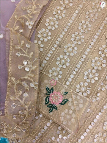 Embroidered Masuri Bridal Suit