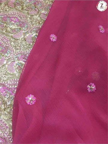 Embroidered Masuri Suit - Yumnaz