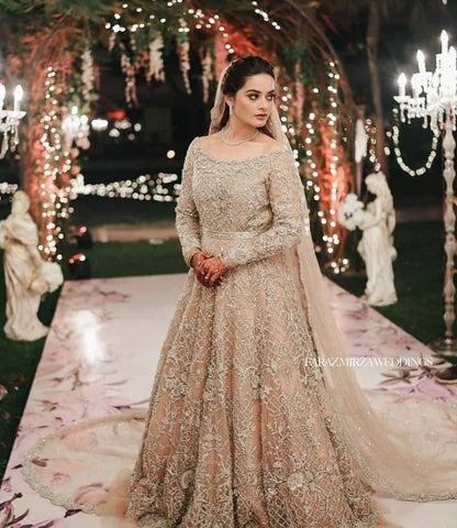 Erum Khan Net Bridal Suit - Yumnaz