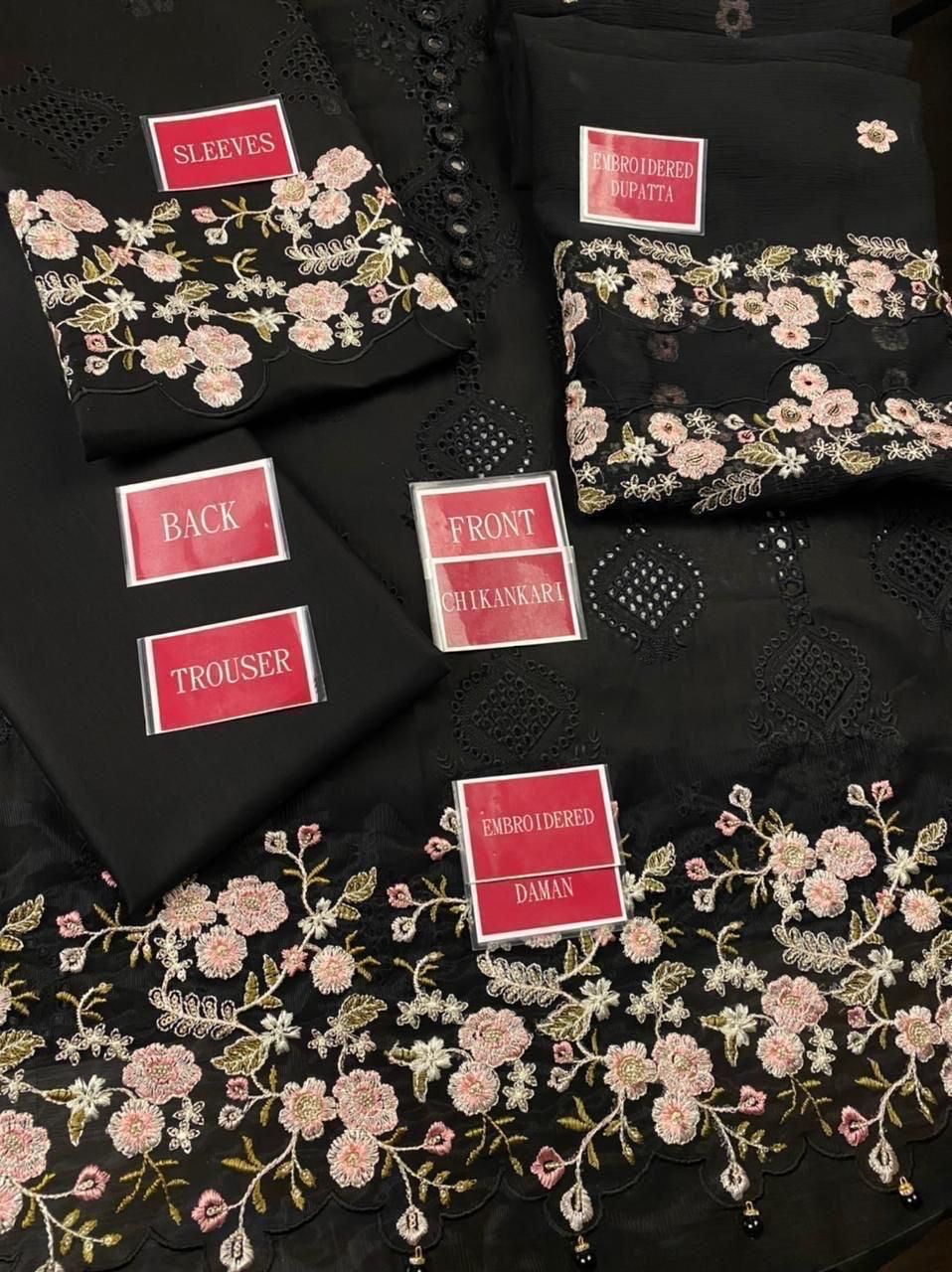 Farah Khan Cotton Suit - Yumnaz