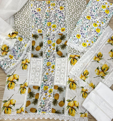 Farida Hassan Lawn Suit - Yumnaz