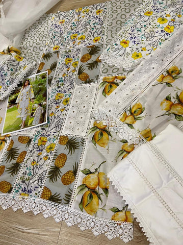 Farida Hassan Lawn Suit - Yumnaz