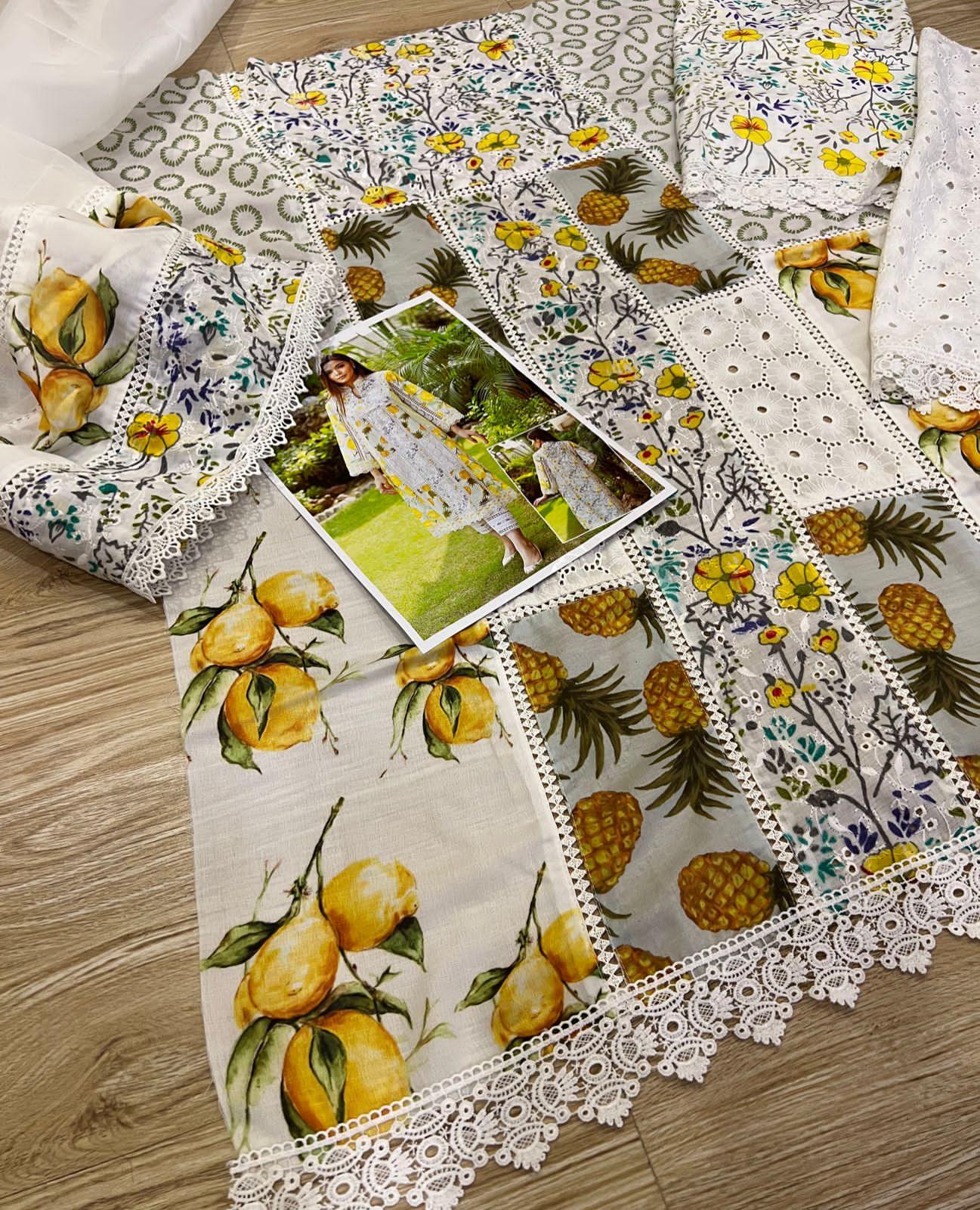 Farida Hassan Lawn Suit - Yumnaz