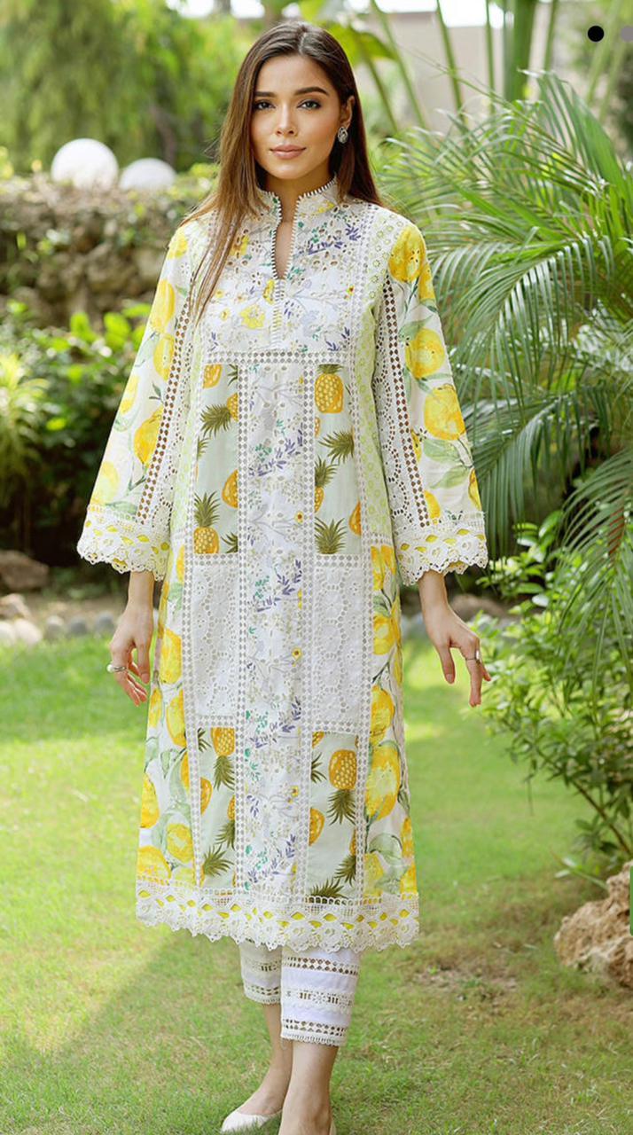 Farida Hassan Lawn Suit - Yumnaz