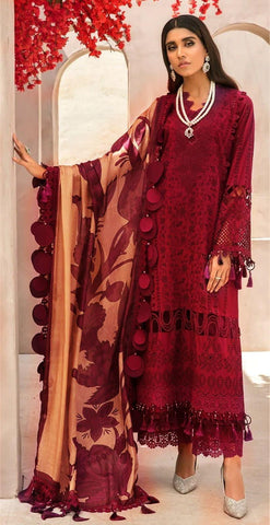 Firdous cotton Suit - Yumnaz