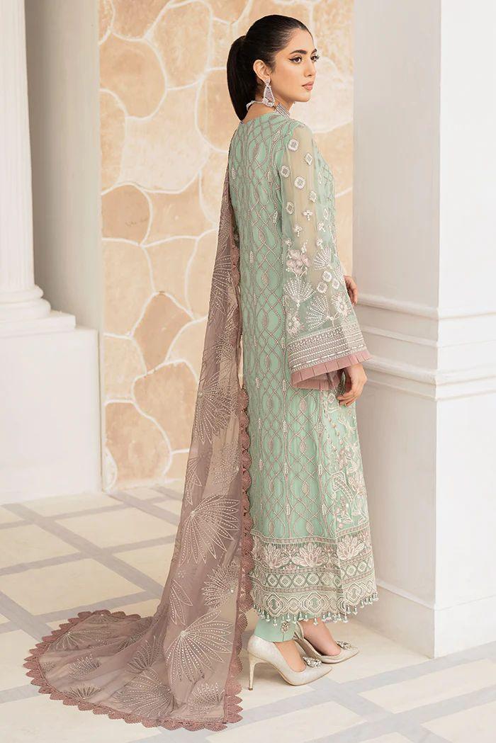 Flossie Chiffon Suit - Yumnaz