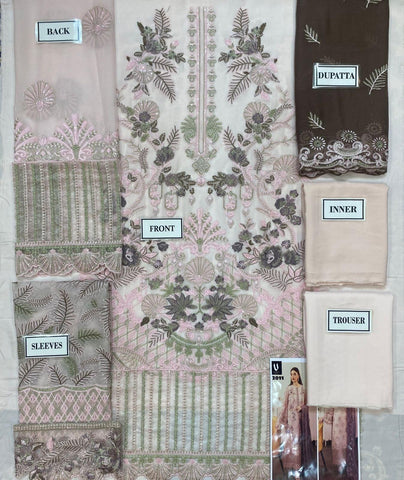 Flossie Chiffon Suit - Yumnaz