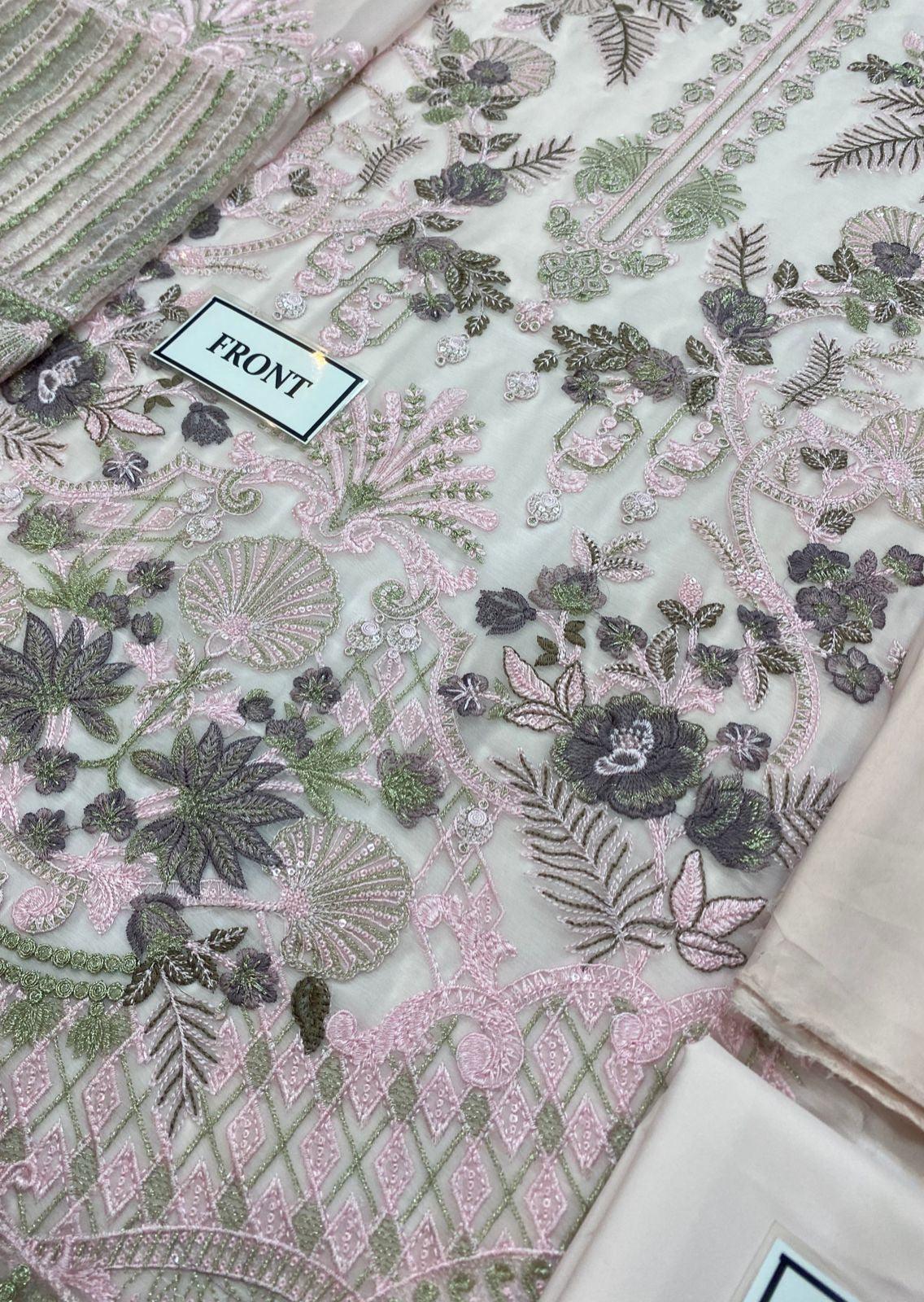 Flossie Chiffon Suit - Yumnaz