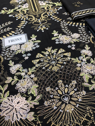 Flossie Chiffon Suit - Yumnaz