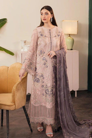 Flossie Chiffon Suit - Yumnaz