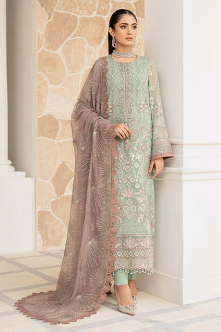 Flossie Chiffon Suit - Yumnaz