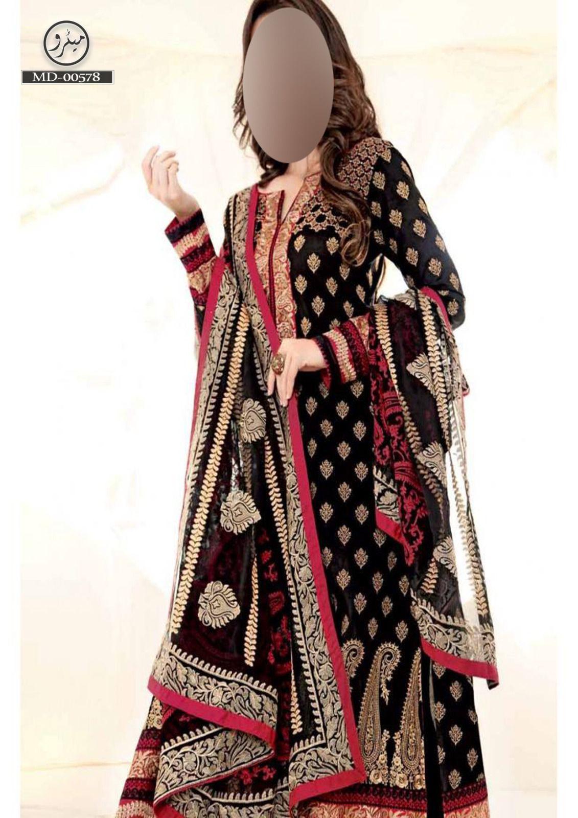 Gul Ahmed Cotton Suit - Yumnaz