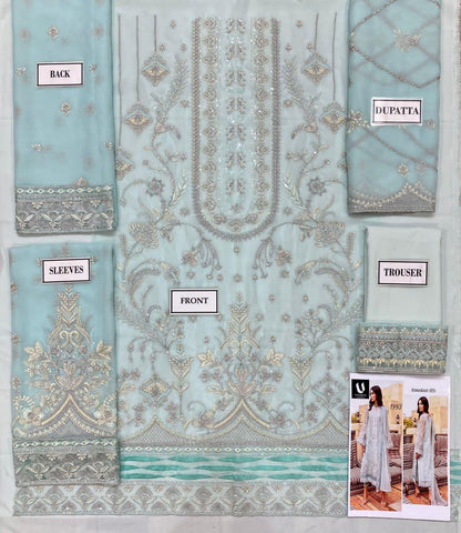 Gulaal Chiffon Suit - Yumnaz