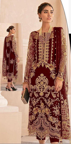 Gulaal Chiffon Suit - Yumnaz