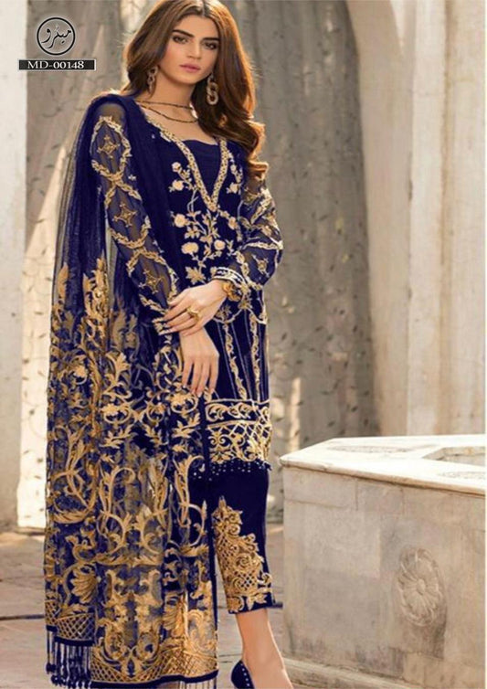 Gulaal Chiffon Suit - Yumnaz