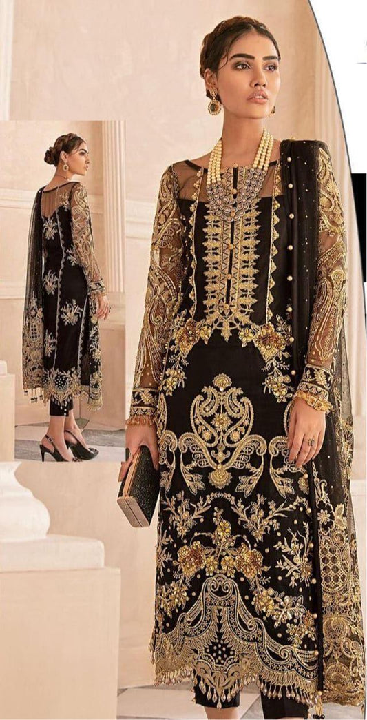 Gulaal Chiffon Suit - Yumnaz