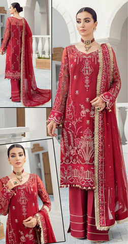 Gulaal Chiffon Suit - Yumnaz