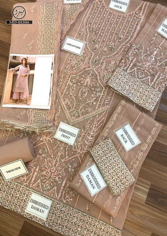 Gulaal Organza Suit - Yumnaz