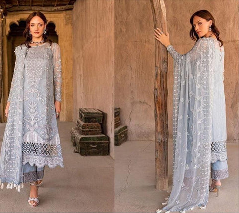 Gulaal Organza Suit - Yumnaz