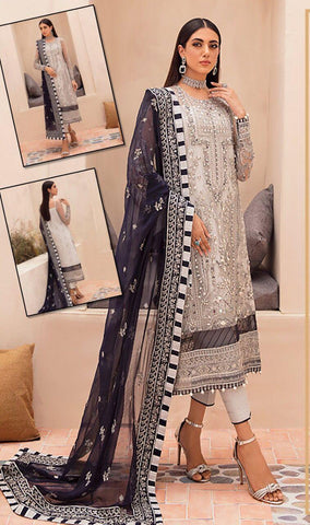 Gulaal Organza Suit - Yumnaz