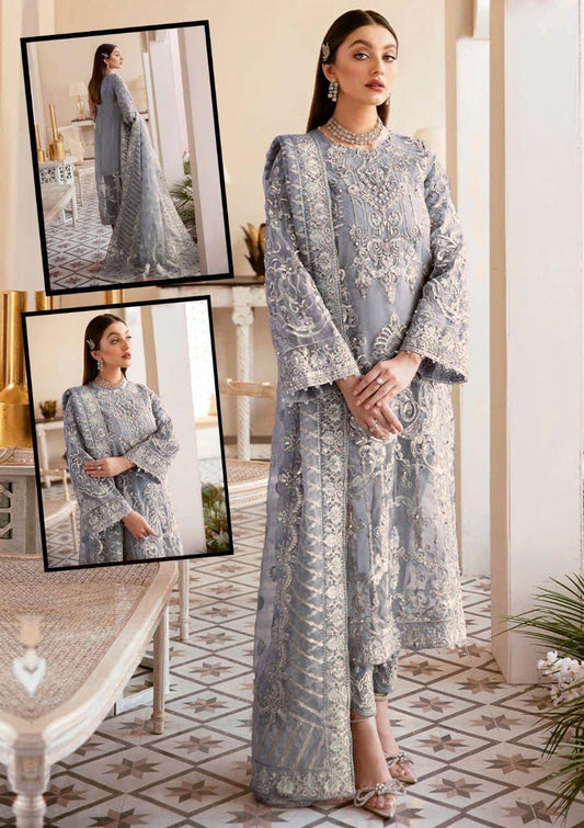 Gulaal Organza Suit - Yumnaz