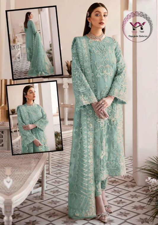 Gulaal Organza Suit - Yumnaz