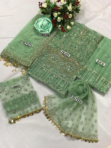 Hira Mani Net Bridal Suit