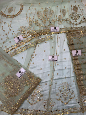 Hira Mani Net Frock