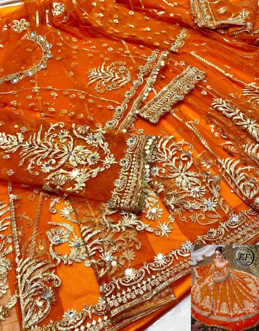 Hira Mani Net Frock
