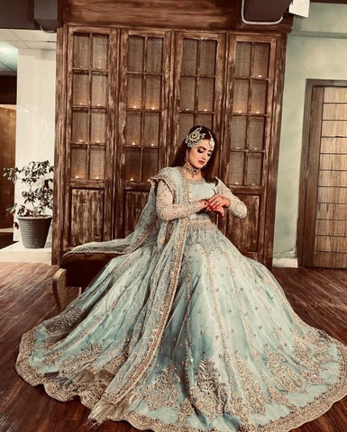 Hira Mani Net Frock