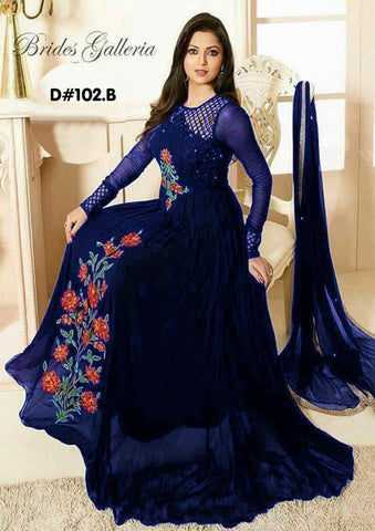 Indian Chiffon Maxi