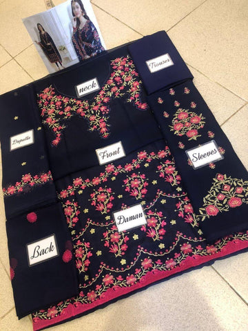 Indian Chiffon Suit - Yumnaz