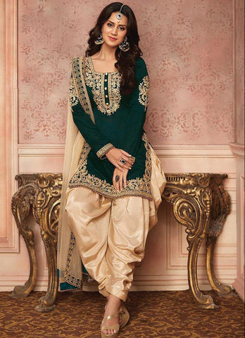 Indian Chiffon Suit - Yumnaz
