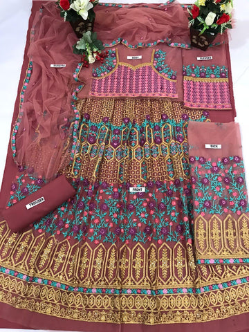 Indian Net Maxi - Yumnaz