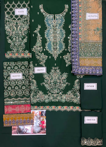 Iznik Chiffon Suit - Yumnaz
